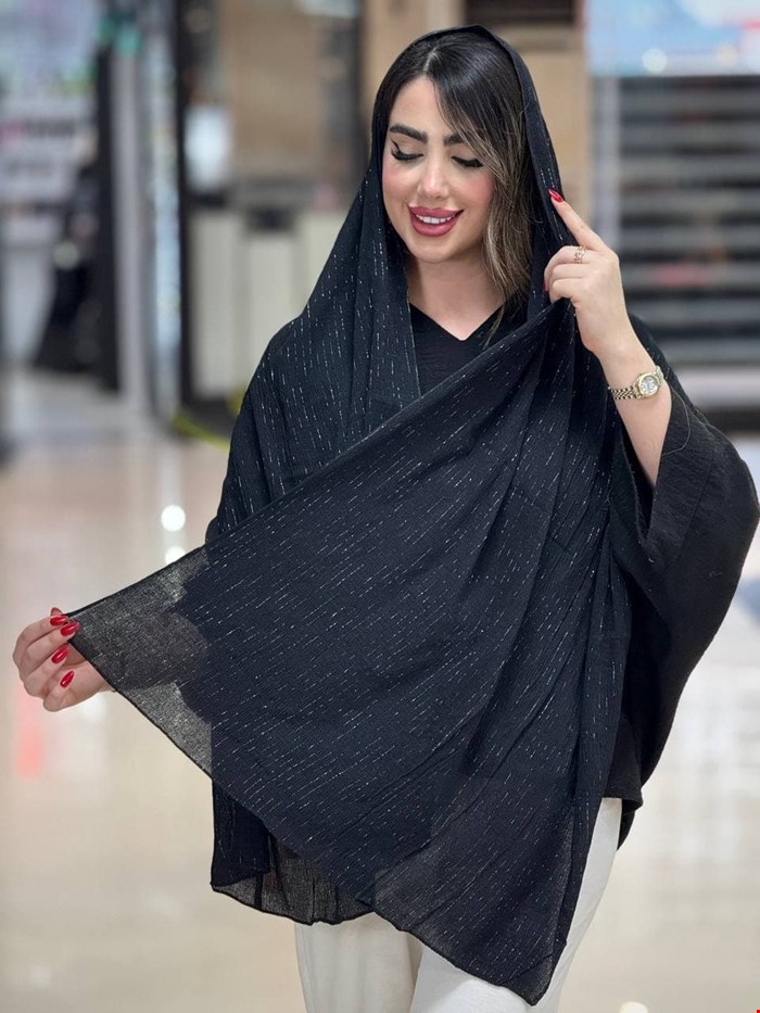 شال برشکا لمه دار